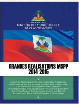 Grandes realisations MSPP 2014 2015 Tome 3