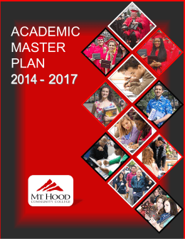 Academic Master Plan 2014-2017