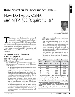 How Do I Apply OSHA and NFPA 70E Requirements?