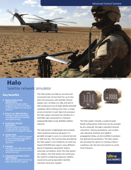 Halo - Ultra Electronics Advanced Tactical Systems
