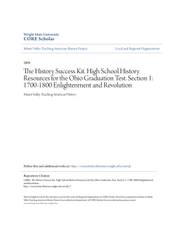 The History Success Kit. High School History