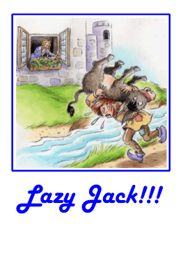 Lazy Jack story PDF