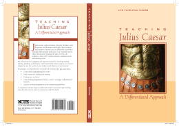 Julius Caesar - National Council of Teachers of English