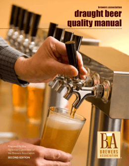 draught beer quality manual
