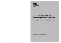 `Local government`s role in promoting economic growth` (PDF, 39