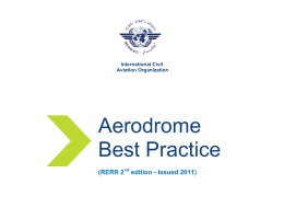 Aerodrome Best Practice