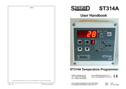 ST314A - Stafford Instruments Ltd.