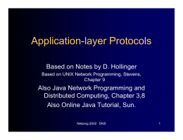 Application-layer Protocols