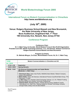 Draft Program Biotech Commercialization in China-Asia 06