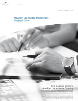 Assurant® Self-Funded Health Plans Employer Guide