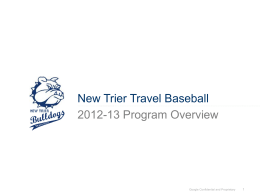 New Trier Travel Baseball