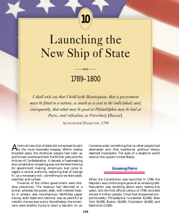 CHAPTER 10 Launching the New Ship of State