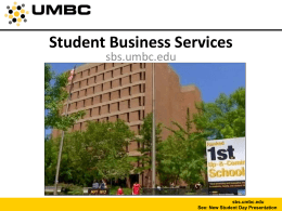 Student Business Services