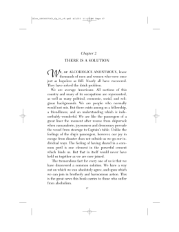Chapter 2 - There is a Solution - (pp. 17-29)