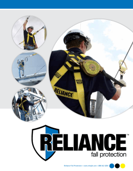 Reliance Fall Protection • www.relsafe.com • 888-362-2826
