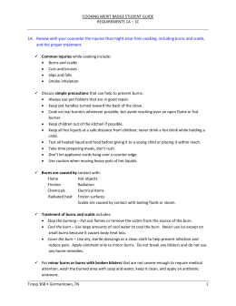 cooking merit badge student guide requirements
