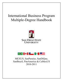 International Business Program Multiple