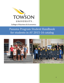 The Quality Leadership University/Towson