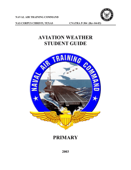 Aviation Weather Student Guide