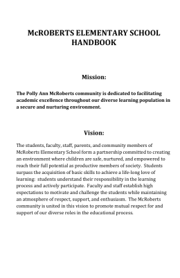 PME Student Handbook - Katy Independent School District