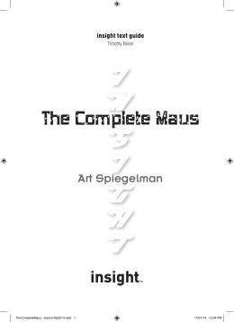 The Complete Maus - Insight Publications