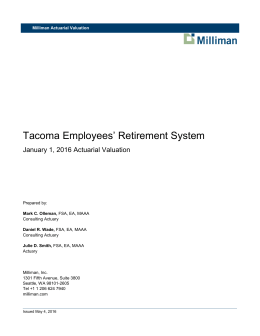 Tacoma Employees` Retirement System