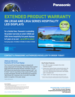 extended product warranty