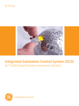 Integrated Substation Control System (iSCS)