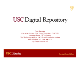 USC Digital Repository - USC Office of Compliance