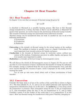 Chapter 18 Heat Transfer - Farmingdale State College