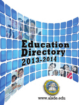 ALSDE Directory - Alabama State Department of Education