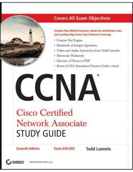 CCNA Cisco Certified Network Associate Study Guide, (Includes CD