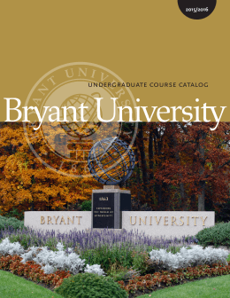 - DigitalCommons@Bryant University