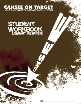 Literary Response – Student Workbook