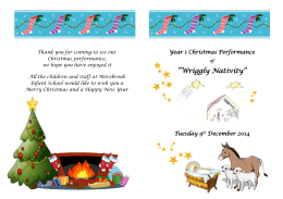 Wriggly Nativity - Merebrook Infant School