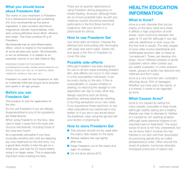 health education information