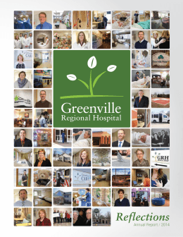 Greenville Regional Hospital Annual Report | 2014