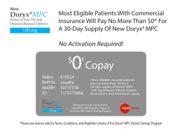 MPC-PAT-001 Doryx MPC NAR Platinum Card