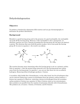 Dehydrohalogenation