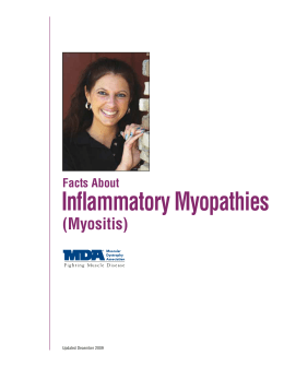 Facts About Inflammatory Myopathies (Myositis)