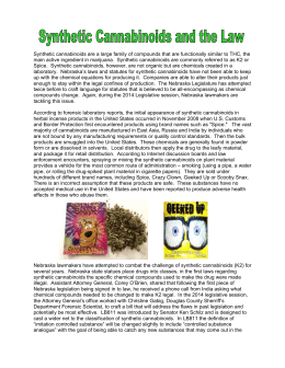 Synthetic Cannabinoids and the Law