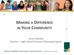 High School Financial Planning Program© (HSFPP)