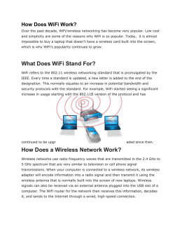What Does WiFi Stand For? How Does a Wireless Network Work?