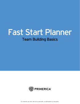 Fast Start Planner - mypfstraining.com