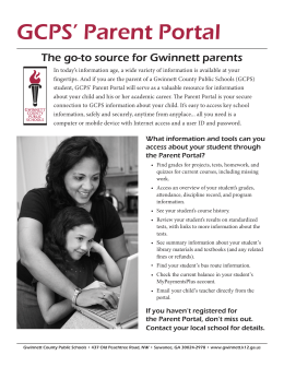 GCPS` Parent Portal - Ivy Creek Elementary