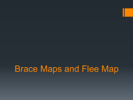 Brace Maps and Flee Map