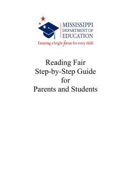 Reading Fair Step-by-Step Guide for Parents and Students