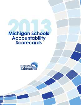 Michigan Schools Accountability Scorecards