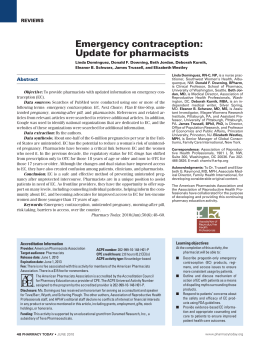 Home Study Article - Washington State Pharmacy Association