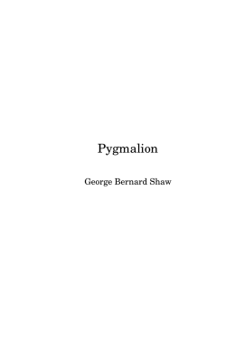 Pygmalion - sandroid.org